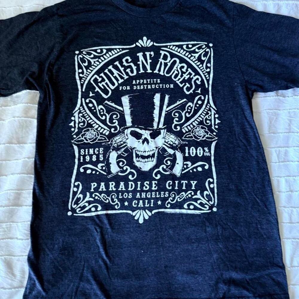 Guns N Roses band Tee